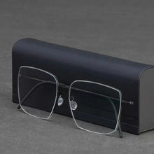 Load image into Gallery viewer, Pure Titanium Glasses Frame Men Eyewear Women Eyeglassess Optical Lens Myopia Retro Large Square Fashion Denmark Brand Oculos