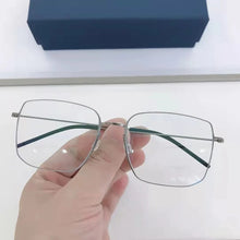 Load image into Gallery viewer, Pure Titanium Glasses Frame Men Eyewear Women Eyeglassess Optical Lens Myopia Retro Large Square Fashion Denmark Brand Oculos