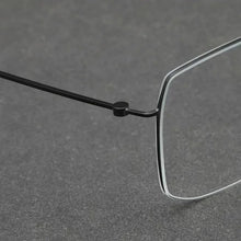 Load image into Gallery viewer, Pure Titanium Glasses Frame Men Eyewear Women Eyeglassess Optical Lens Myopia Retro Large Square Fashion Denmark Brand Oculos
