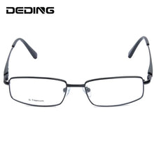Load image into Gallery viewer, Pure Titanium Glasses Frame Men Rectangle Eyeglasses full rim Spectacle Frames Prescription Myopia Optical Frame Eyewear DD1524