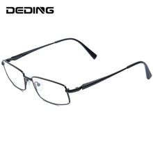 Load image into Gallery viewer, Pure Titanium Glasses Frame Men Rectangle Eyeglasses full rim Spectacle Frames Prescription Myopia Optical Frame Eyewear DD1524