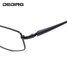 Load image into Gallery viewer, Pure Titanium Glasses Frame Men Rectangle Eyeglasses full rim Spectacle Frames Prescription Myopia Optical Frame Eyewear DD1524