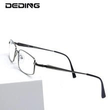 Load image into Gallery viewer, Pure Titanium Glasses Frame Men Rectangle Eyeglasses full rim Spectacle Frames Prescription Myopia Optical Frame Eyewear DD1524
