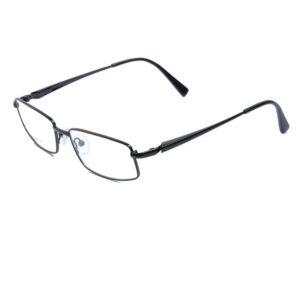Pure Titanium Glasses Frame Men Rectangle Eyeglasses full rim Spectacle Frames Prescription Myopia Optical Frame Eyewear DD1524