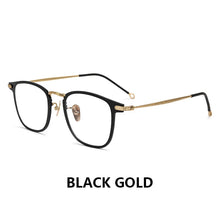 Load image into Gallery viewer, Pure Titanium Glasses Frame Men Retro Round Oval Eyeglasses Woman  Eyewear Myopia Optical Prescription Lens