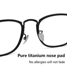 Load image into Gallery viewer, Pure Titanium Glasses Frame Men Retro Round Oval Eyeglasses Woman  Eyewear Myopia Optical Prescription Lens