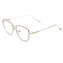 Load image into Gallery viewer, Pure Titanium Glasses Frame Women Polygon Ultralight Eyeglasses Prescription Men Myopia Optical Frame Eyewear DD1537
