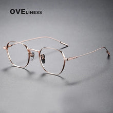 Load image into Gallery viewer, Pure Titanium Glasses Frame for Men women Square Eyewear    Male Classic Full Optical Prescription Eyeglasses Frames men