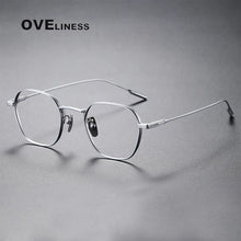Load image into Gallery viewer, Pure Titanium Glasses Frame for Men women Square Eyewear    Male Classic Full Optical Prescription Eyeglasses Frames men
