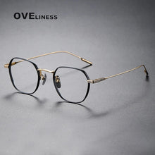 Load image into Gallery viewer, Pure Titanium Glasses Frame for Men women Square Eyewear    Male Classic Full Optical Prescription Eyeglasses Frames men