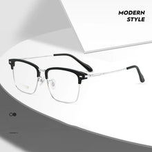 Load image into Gallery viewer, Pure Titanium Glasses Frame with Recipe Men Business Style  Male  Eyeglasses Prescription Man Style 2319BJ
