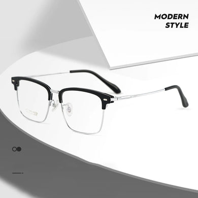 Pure Titanium Glasses Frame with Recipe Men Business Style  Male  Eyeglasses Prescription Man Style 2319BJ