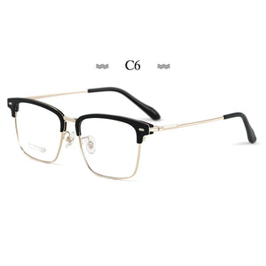Pure Titanium Glasses Frame with Recipe Men Business Style  Male  Eyeglasses Prescription Man Style 2319BJ