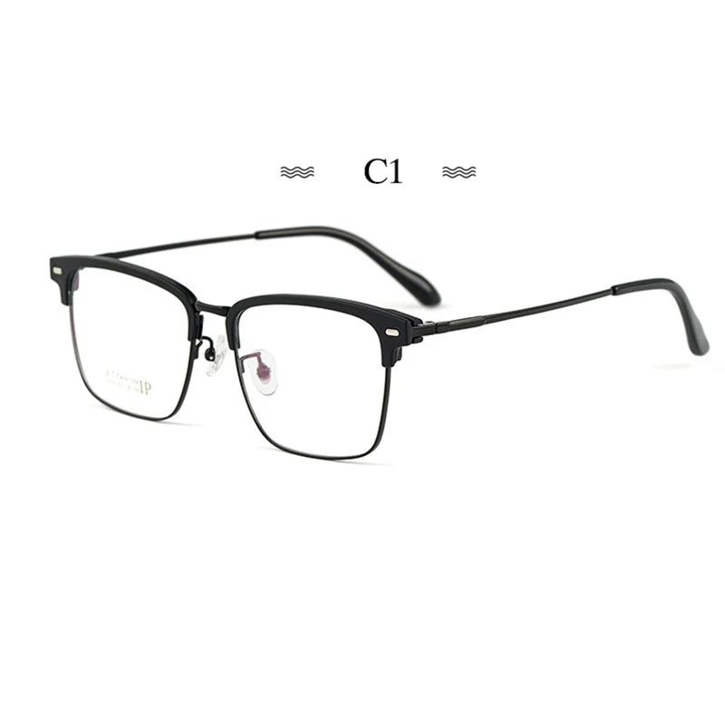 Pure Titanium Glasses Frame with Recipe Men Business Style  Male  Eyeglasses Prescription Man Style 2319BJ
