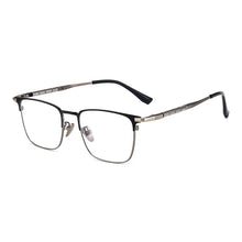 Load image into Gallery viewer, Pure Titanium Glasses Men Retro Ultra Light Square Spectacl Luxury Myopia Optical Prescription Eyeglasses 9009T