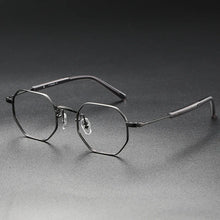 Load image into Gallery viewer, Pure Titanium Myopia Glasses Frames Made of Fine Titanium with Elegant Processing Technique Top-quality  Eyeglasses