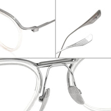 Load image into Gallery viewer, Pure Titanium Retro Optical Glasses Frame Men   Brand Prescription Eyeglasses Frame Male Myopia Acetate Oval Spectacles