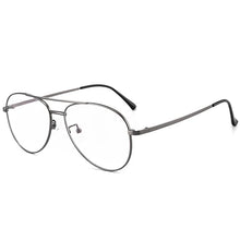 Load image into Gallery viewer, Pure Titanium Super Light Aviator Glasses Frame Large Men Pilot Decorative Eyewear Prescription Myopia Optical Eyeglasses