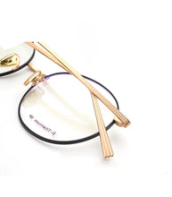 Load image into Gallery viewer, Pure Titanium Ultra light Glasses for Women Retro Round Glasses Frame  Men Prescription Optical Myopia Eyeglasses Korean Eyewear