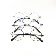 Load image into Gallery viewer, Pure Titanium Vintage 45mm Small Round Eyeglass Frames Full Rim Rx able Glasses