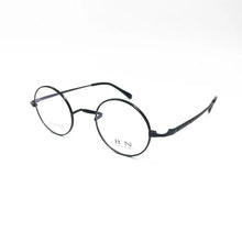 Load image into Gallery viewer, Pure Titanium Vintage 45mm Small Round Eyeglass Frames Full Rim Rx able Glasses