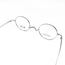 Load image into Gallery viewer, Pure Titanium Vintage 45mm Small Round Eyeglass Frames Full Rim Rx able Glasses