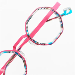 Quality Acetate Vintage Glasses Vintage Men Myopia Optical Prescription Polygon Eyeglasses Frame Women Japanese Style Eyewear