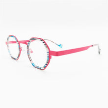 Load image into Gallery viewer, Quality Acetate Vintage Glasses Vintage Men Myopia Optical Prescription Polygon Eyeglasses Frame Women Japanese Style Eyewear