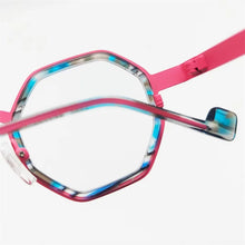 Load image into Gallery viewer, Quality Acetate Vintage Glasses Vintage Men Myopia Optical Prescription Polygon Eyeglasses Frame Women Japanese Style Eyewear