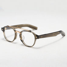 Load image into Gallery viewer, Quality Handmade Double Bridge Design Acetate Optical Glasses Frame Men Vintage Myopia Prescription Eyeglasses Women Eyewear