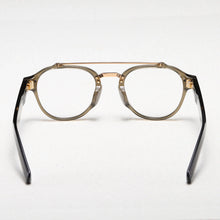 Load image into Gallery viewer, Quality Handmade Double Bridge Design Acetate Optical Glasses Frame Men Vintage Myopia Prescription Eyeglasses Women Eyewear