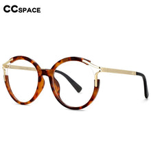 Load image into Gallery viewer, R45103 Vintage Round Trending Reading Glasses +1.00 +2.00 TR90 Brand Eyeglasses Women Leopard Eyewear Prescription Glasses
