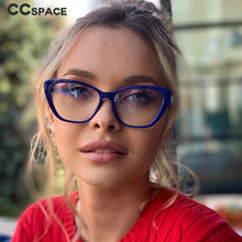 Carica l&#39;immagine nel visualizzatore di Gallery, R47312 Retro Cat&#39;s Eye Glasses Brand Designer Female TR90 Red Frame Classic Reading Eyeglasses +50 +100 +200