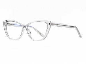 R47312 Retro Cat's Eye Glasses Brand Designer Female TR90 Red Frame Classic Reading Eyeglasses +50 +100 +200