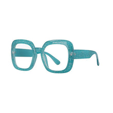 Carica l&#39;immagine nel visualizzatore di Gallery, R53110 Large Frame Cat&#39;s Eye Square Presbyopia Oversized Women Computer Glasses Customized Prescription Glasses.+50~+100