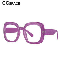 Carica l&#39;immagine nel visualizzatore di Gallery, R53110 Large Frame Cat&#39;s Eye Square Presbyopia Oversized Women Computer Glasses Customized Prescription Glasses.+50~+100