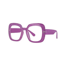 Carica l&#39;immagine nel visualizzatore di Gallery, R53110 Large Frame Cat&#39;s Eye Square Presbyopia Oversized Women Computer Glasses Customized Prescription Glasses.+50~+100