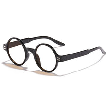 Load image into Gallery viewer, R55677 Round Reading Glasses Retro Presbyopic Eyeglasses Blocking Hyperopia Eyewear +1.0..+4.0 Clear Aspheric Resin Lens
