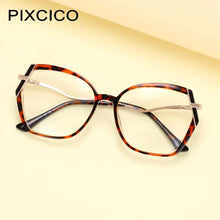 Carica l&#39;immagine nel visualizzatore di Gallery, R56458 Metal Large Size Reading Glasses +1.00 +2.00 +3.00 Irregularity Frame Presbyopic Glasses Prescription Glasses