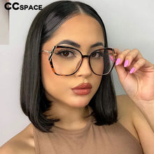 Carica l&#39;immagine nel visualizzatore di Gallery, R56458 Metal Large Size Reading Glasses +1.00 +2.00 +3.00 Irregularity Frame Presbyopic Glasses Prescription Glasses