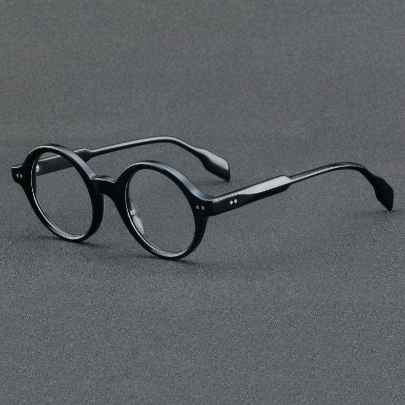 R56719 High Quality Acetate Reading Glasses +1.00 +2.00 +3.00 Men Women Retro Rivet Spring Hinge Presbyopic Glasses