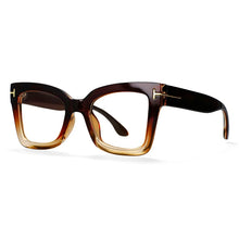 Load image into Gallery viewer, R56785 Brand Designer Rivet Reading Glasses Lady Luxury Cat Eye Clear Eyewear Men Square Presbyopic Eyeglass Dioptric +50~+350