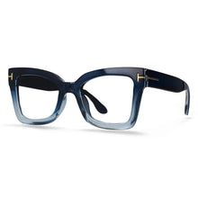Load image into Gallery viewer, R56785 Brand Designer Rivet Reading Glasses Lady Luxury Cat Eye Clear Eyewear Men Square Presbyopic Eyeglass Dioptric +50~+350