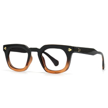 Load image into Gallery viewer, R56866 Lady Retro Rivet Presbyopic Spectacles Brand Design Oval Gradient Color Reading Glasses Dioptric +50 ~+350