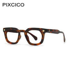 Load image into Gallery viewer, R56866 Lady Retro Rivet Presbyopic Spectacles Brand Design Oval Gradient Color Reading Glasses Dioptric +50 ~+350
