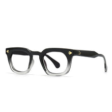 Load image into Gallery viewer, R56866 Lady Retro Rivet Presbyopic Spectacles Brand Design Oval Gradient Color Reading Glasses Dioptric +50 ~+350