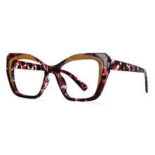 Load image into Gallery viewer, R56881 Women Cat Eye Reading Glasses Popular Tr90 Leopard Clear Eyewear Trend Presbyopic Eyeglass Dioptric +0.50~+3.50