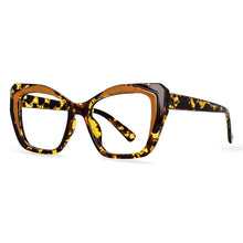 Load image into Gallery viewer, R56881 Women Cat Eye Reading Glasses Popular Tr90 Leopard Clear Eyewear Trend Presbyopic Eyeglass Dioptric +0.50~+3.50