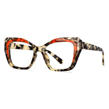 Load image into Gallery viewer, R56881 Women Cat Eye Reading Glasses Popular Tr90 Leopard Clear Eyewear Trend Presbyopic Eyeglass Dioptric +0.50~+3.50