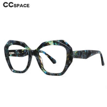 Carica l&#39;immagine nel visualizzatore di Gallery, R56958 Women Top Quality Oversized Reading Glasses Anti-Glare Presbyopic Computer Eyeglasses  Floral Frame Diopter +0 To +4.0